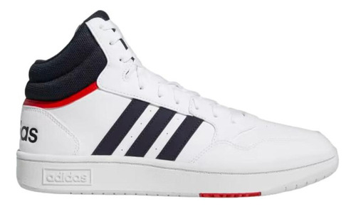 Zapatillas Urbanas Hombre adidas Hoops 3.0 Mid Blanco