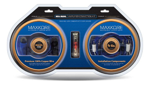 100% Cobre Maxkore Dbdrive Mx4manl Calibre 4 Calidad Premium Color Azul