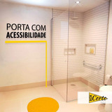 Kit P/ Box Banheiro - Box Certo - 1,00x2,20mts - Branco