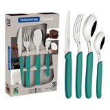 Juego Set Kit Cubiertos Tramontina 20 Piezas Cocina Carmel 