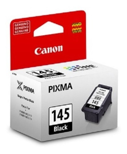 Tinta Canon Pg-145 Original Negra Ip2810 Mg2410 Mg2910 Civa 