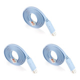 Cable De Serie Usb A Rj45 De 1,8 M, 3 Unidades, Usb A Rs232