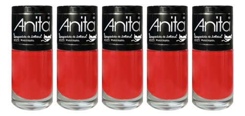 Kit Com 5 Esmaltes Anita 10ml - Escolha A Sua Cor Preferida