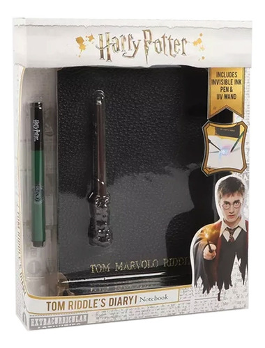 Harry Potter Notebook Tom Riddle Diary, Pen & Torch Pr