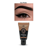 Henna Em Creme Pronta Para Usar P/ Sobrancelhas Rena - 15 G Cor Preto