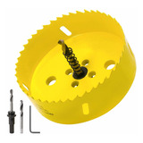 Acekit 4 1/4 Pulgada Hole Saw With 3/8 Arbor Hss Bi-metal Ho