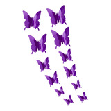 Adhesivos De Pared Z 3d Con Forma De Mariposa, Decoración De