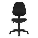 Silla Oficina Ergonomica Marca Silleti Modelo Toledo Giratoria Mecanismo Semi Reclinable Tapizada En Tela Color Negro