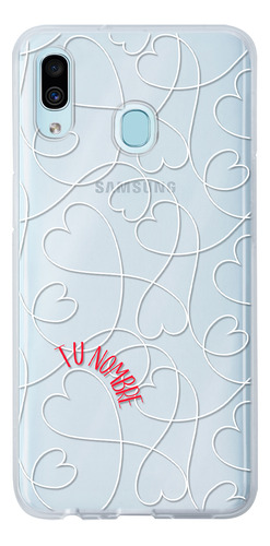 Funda Para Galaxy Para Mujer Corazones Love Con Tu Nombre