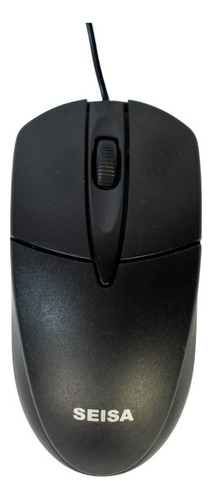 Mouse Optico Usb Seisa Dn-n601 Pc Notebook Computadora Color Negro
