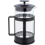 Cafetera Prensa 1000ml Negra Procesador De Cafe Tea Y Coffee Color Negro