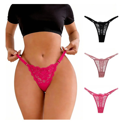 3pzs Pack De Bragas Sexy Tanga Sin Costuras Para Mujer | MercadoLibre
