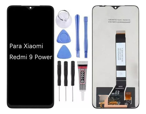 Para Xiaomi Redmi 9 Power Tela Lcd Tátil M2010j19si