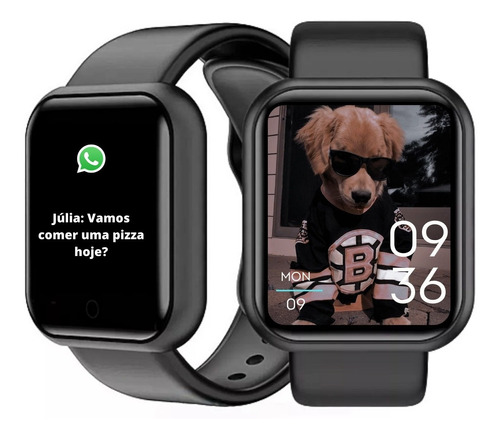 Smartwatch Relógio Inteligente Android E Ios Pronta Entrega