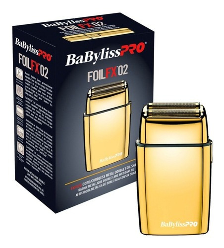 Shaver Babyliss Pro Fx02 Gold 