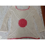 Sweter Artesanal Crochet Tejido Nuevo 