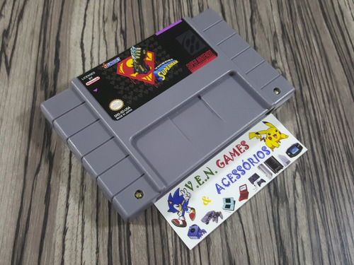 Superman P/ Super Nintendo + Garantia!