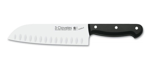 Cuchillo Santoku Alveolado 18cm Uniblock | 3 Claveles