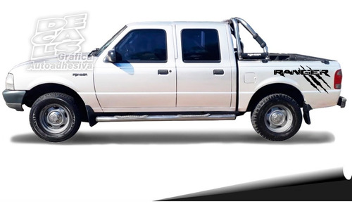 Calco Ford Ranger 1998 - 2011 Scratch Juego Con Portón