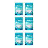 Zaleas Descartables Impermeable Ambos 6 Packs X 10 Unid 