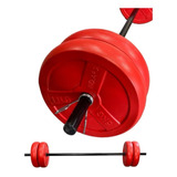 Kit Body Pump 20 Kg  En Discos Pvc  Barra Mr Gym 