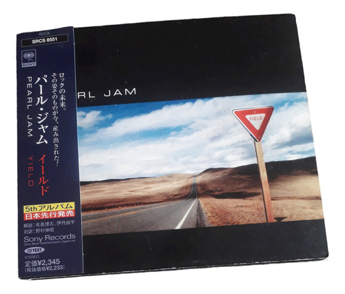 Cd Pearl Jam Yield Importado  Digipack Tri-fold!!!