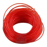 Fio De Nylon Para Cortador E Roçadeiras De Grama 1,8mm 40m * Cor Vermelho