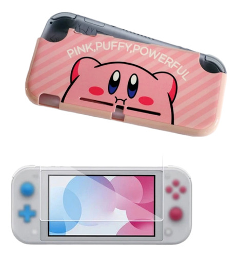 Kit Case Protector Kirby Nintendo Switch Lite 
