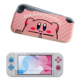 Kit Case Protector Kirby Nintendo Switch Lite 