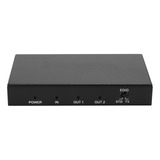 Splitter 1x2 18g 4k2k @60hz Metal Adapter Switcher Hdcp2.2