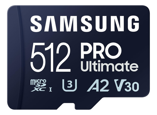Tarjeta De Memoria Samsung Pro Ultimate 512gb Micro Sdxc 