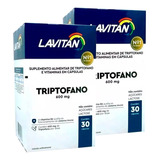 2x Lavitan Triptofano 30 Caps - Cimed