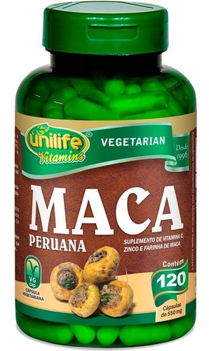 Maca Peruana Unilife 120 Cápsulas