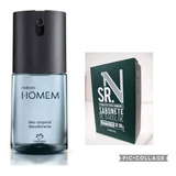 03 Kits Presente Natura Homem Desodorante+ Caixa Sabonete 
