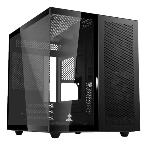 Gabinete Gamer Mizu Evolut Pc Aquário Branco Vidro Temperado