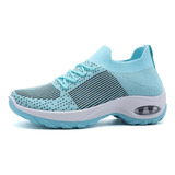 Tenis Para Mujer Cómodos Y Flexibles Transpirables Moda M001