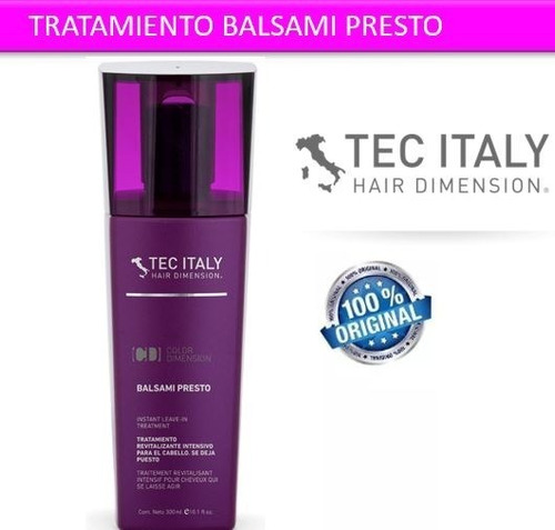 Tratamiento  Balsami Presto Tec Italy Original