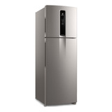 Geladeira Electrolux If43s Frost Free Inverter Duplex 390l Cor Inox Look 220v