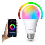 Lampara Led Smart Wifi Bluetooh E27 9w Calida/fria/colores