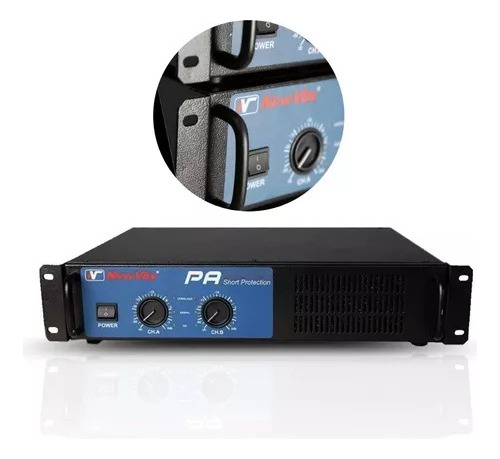 Amplificador De Potência New Vox Pa 600 300 Wrms Igreja