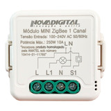 Interruptor Inteligente Zigbee 1 Canal 10a App Novadigital