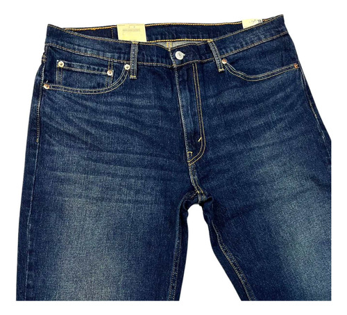 Calça Masculina Levis Jeans Lavagem Escura Corte Slim 511