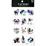 Tattoos Artístico Falso Impermeable Temporales
