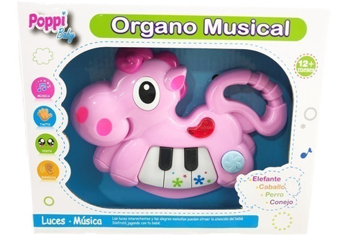 Organo Animales Sonido Luces Linea Infancia Isud 6748