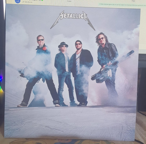 Lp Metallica - Master Of São Paulo Part 1 (picture Com Capa)