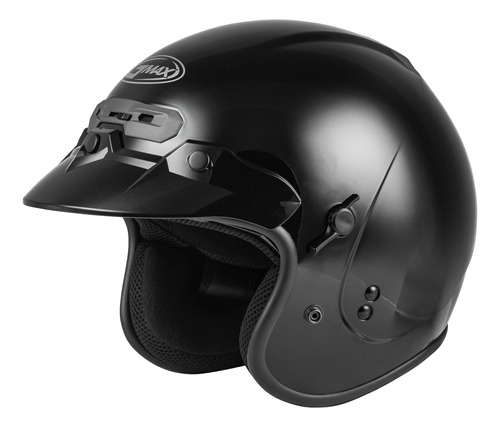 Casco Gmax Gm-32 Open-face Negro