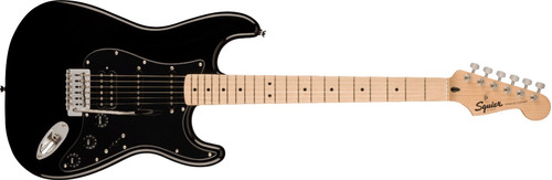 Guitarra Eléctrica Fender Squier Sonic Strato Hss Mn Bpg Blk Color Negro Orientación De La Mano Diestro