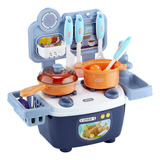 Kit Cozinha Fogão Infantil De Brinquedo Completa Sai Água