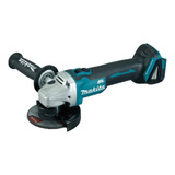 Esmeril Angular Inalambrico 4.1/2 Makita Con Freno Sin Bater Color Turquesa