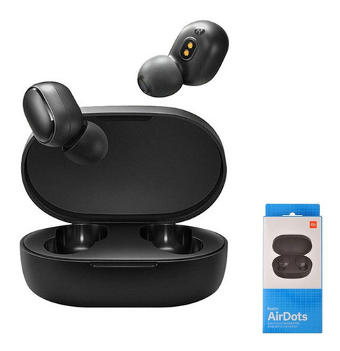 Fone De Ouvido Sem Fio Xiaomi Redmi Airdots Preto